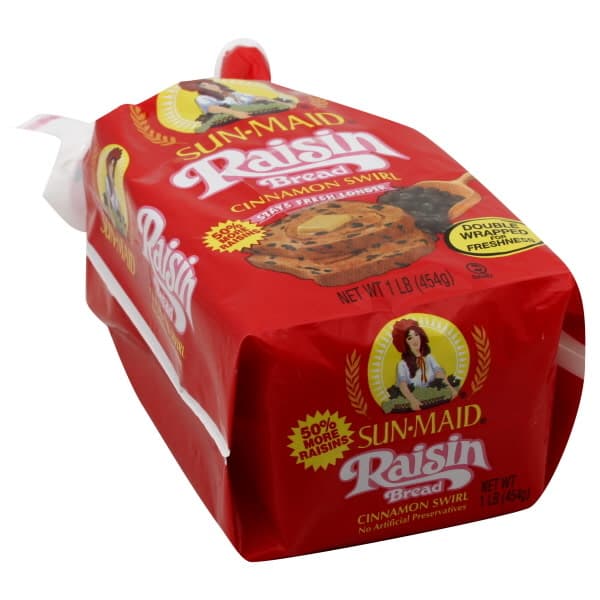 Sun-Maid Bread, Raisin Cinnamon Swirl