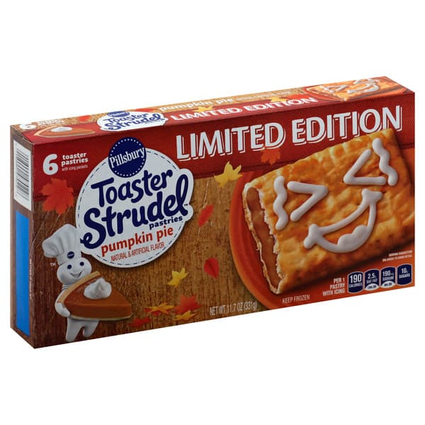Pillsbury Toaster Pastries Pumpkin Pie