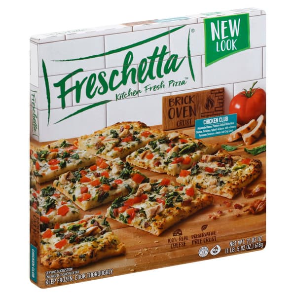 Freschetta Pizza Brick Oven Crust Chicken Club