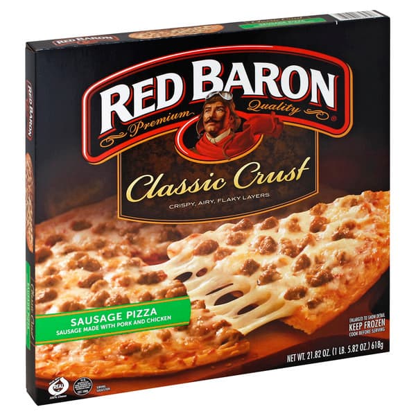 Red Baron Pizza Classic Crust Sausage