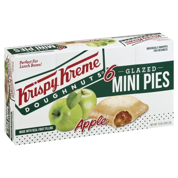 Krispy Kreme Pies Mini Glazed Apple