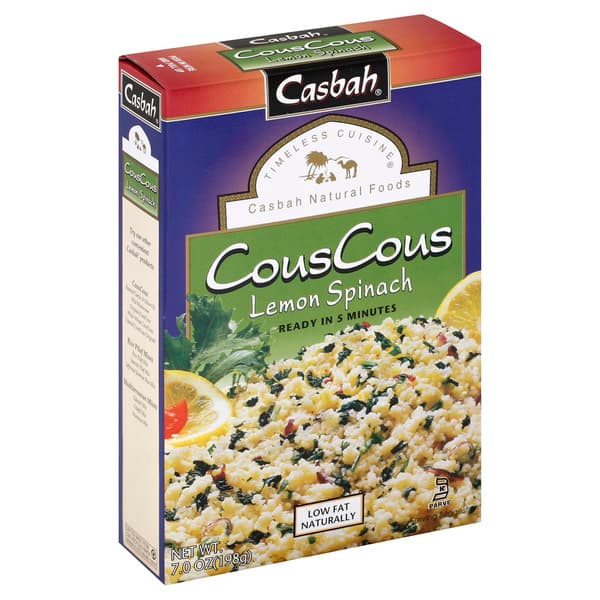 Casbah Couscous Lemon Spinach