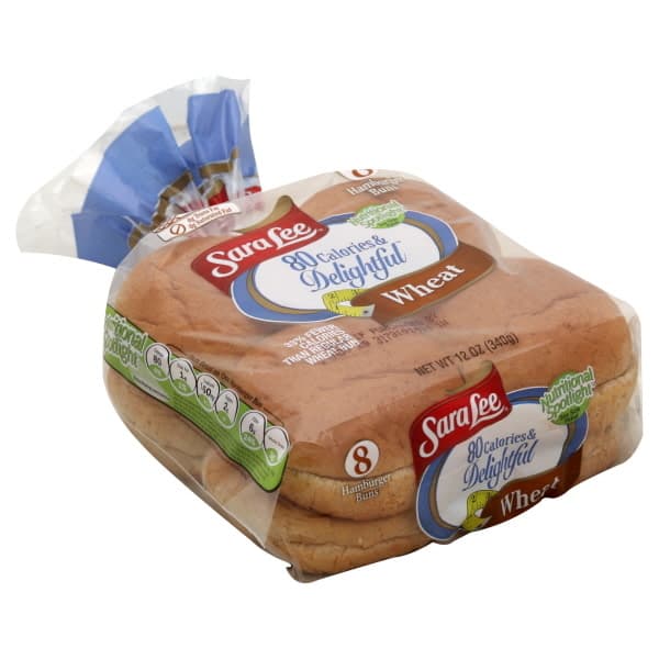 Sara Lee Delightful Wheat Hamburger Buns