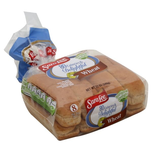 Sara Lee Delightful Wheat Hot Dog Buns