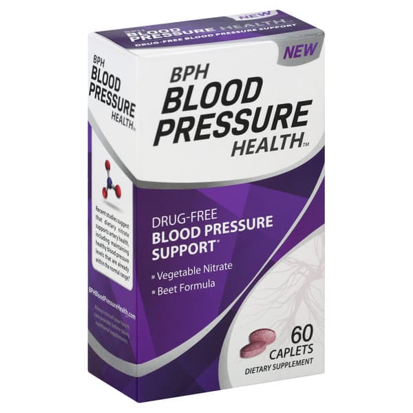 Bpi Health Blood Pressure Support Drug-Free Caplets