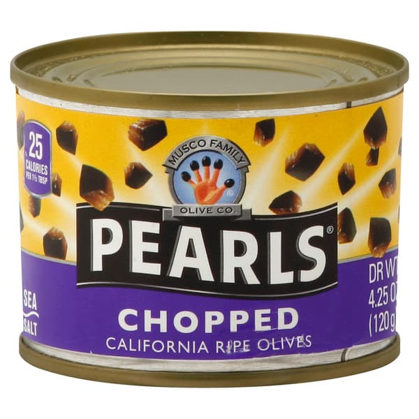 Pearls Chopped Ripe Black Olives