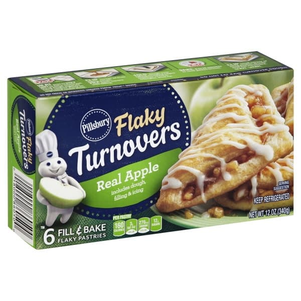 Pillsbury Turnovers Real Apple Flaky