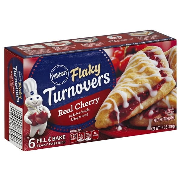 Pillsbury Turnovers Real Cherry Flaky