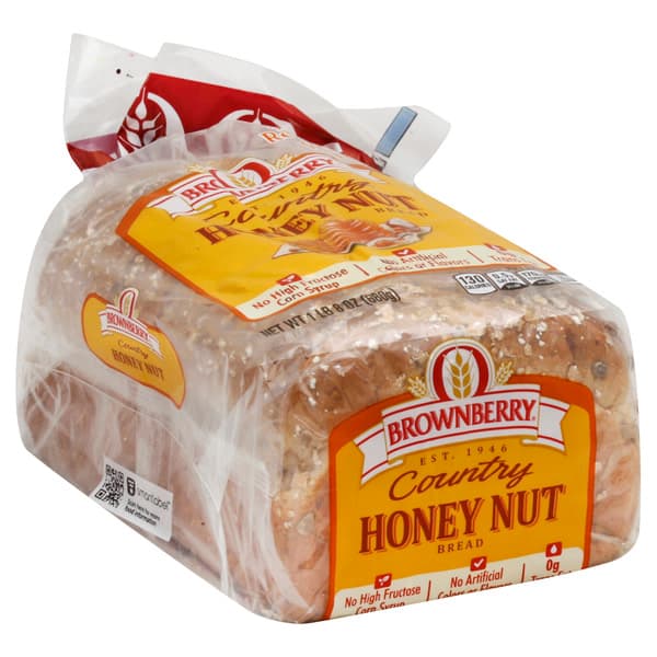 Brownberry/Oroweat Country Honey Nut Bread