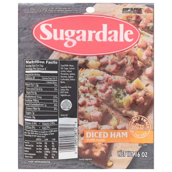 Sugardale Diced Ham