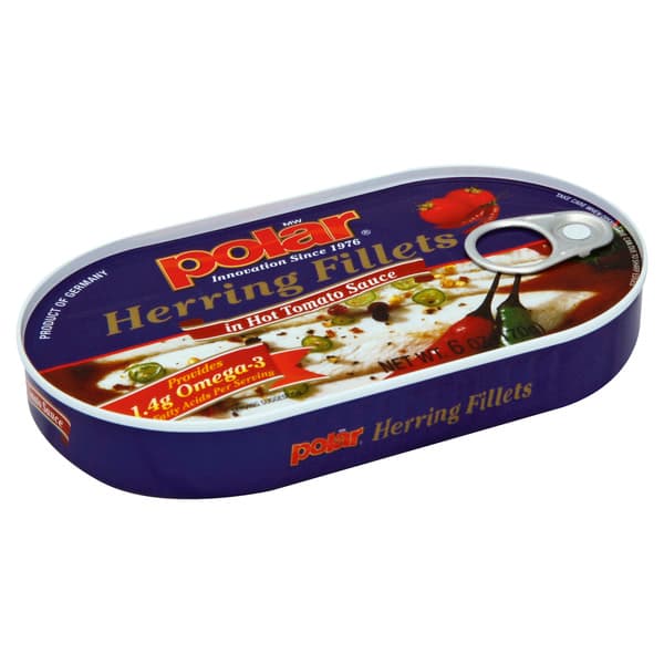 Polar Herring Fillets In Hot Tomato Sauce