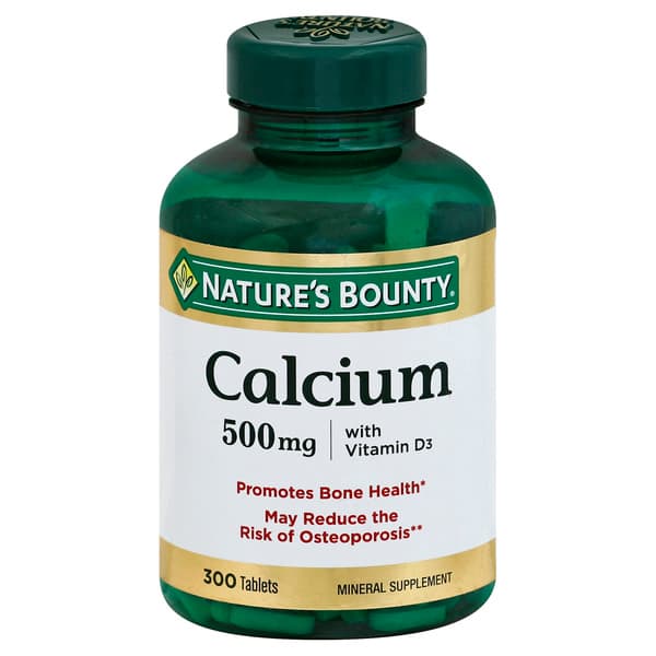 Natures Bounty Calcium With Vitamin D