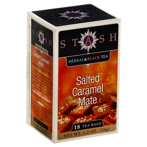 Stash Herbal & Black Tea Salted Caramel Mate