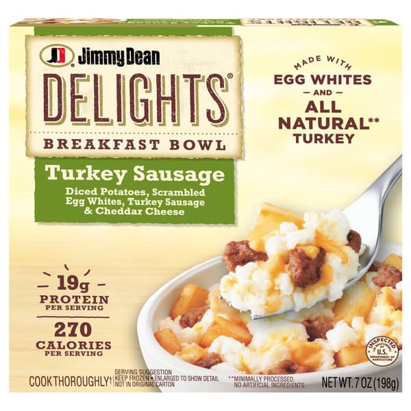 Jimmy Dean Delights Turkey Sausage Breakfast Bowl