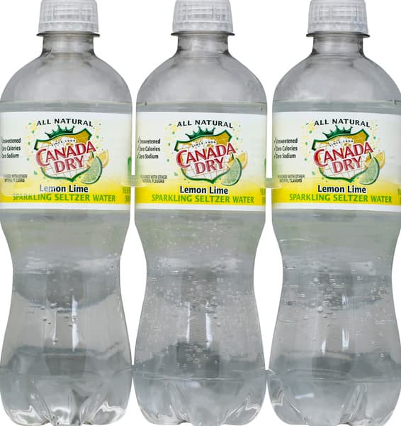 Canada Dry Sparkling Water Lemon Lime