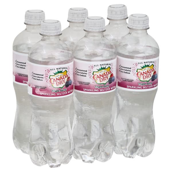 Canada Dry Sparkling Water Triple Berry