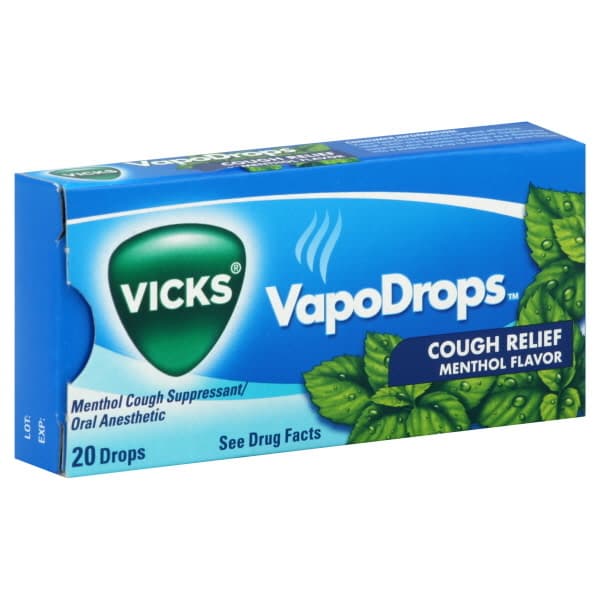 Vicks Cough Suppressant/Oral Anesthetic Menthol Flavor