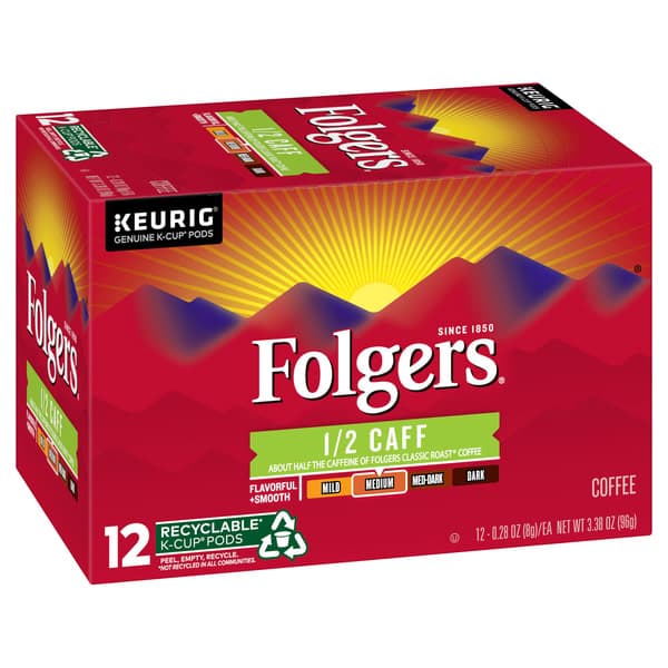 Folgers Coffee Medium Roast Aff K