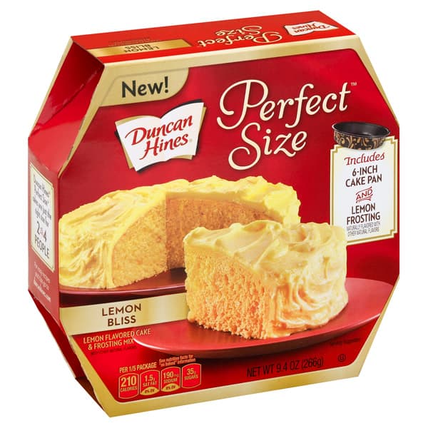 Duncan Hines Cake & Frosting Mix Lemon Bliss