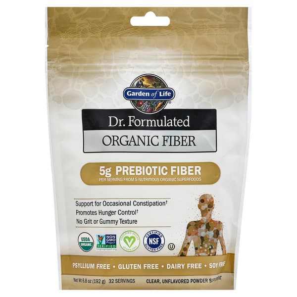 Garden Of Life Dr. Formulated Unflavored Organic Fiber