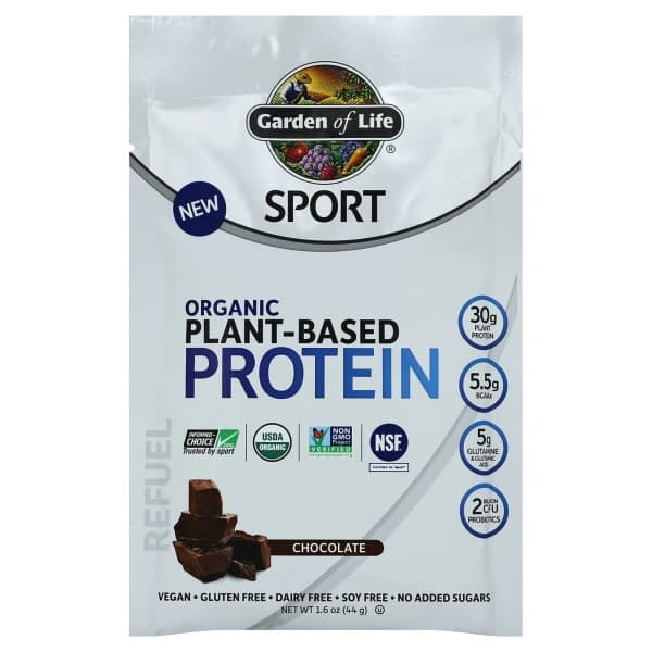 Garden Of Life Plant-Based Protein, Organic, Chocolate