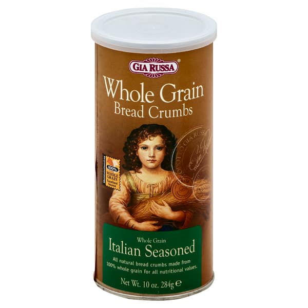 Gia Russa Bread Crumbs Whole Grain Italian Seasoned