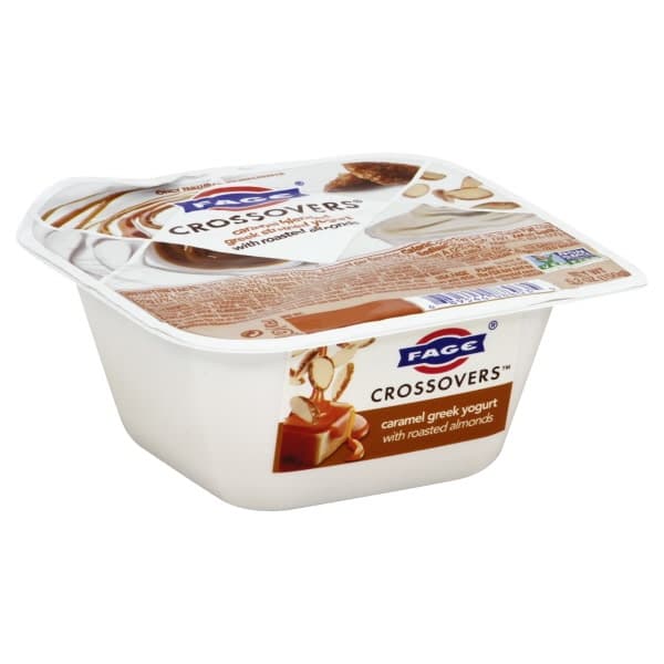 Fage Yogurt Greek Strained Caramel With Roasted Almonds