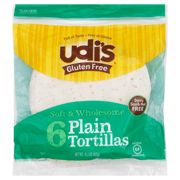 Udis Tortillas Plain