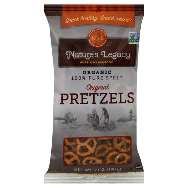 Natures Legacy Pretzels Organic Original