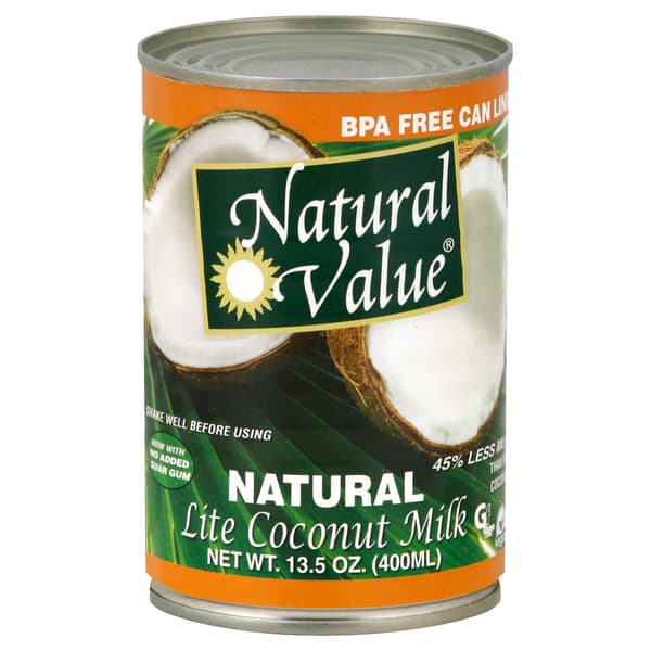 Natural Value Coconut Milk Lite