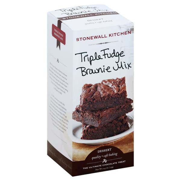 Stonewall Kitchen Brownie Mix, Triple Fudge