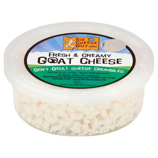 The Cheese Guy Cheese, Crumbles, Soft Goat