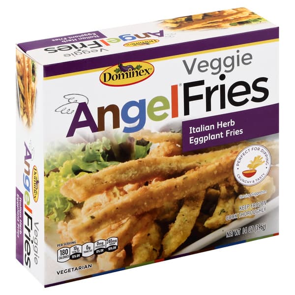 Dominex Angel Fries, Veggie, Italian Herb Eggplant Fries