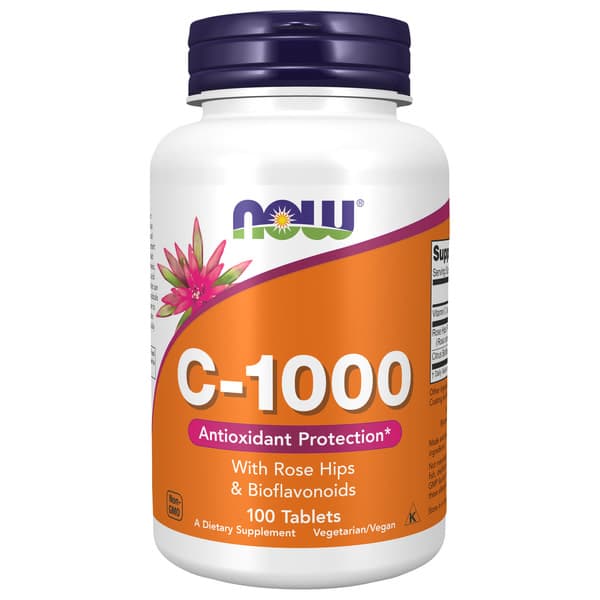 Now Foods C-1000 With Rose Hips & Bioflavonoids