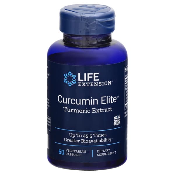 Life Extension Super Bio-Curcumin Turmeric Extract Dietary Supplement Vegetarian Capsules