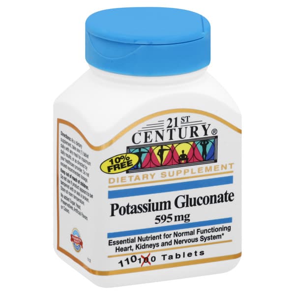 21St Century Potassium Gluconate