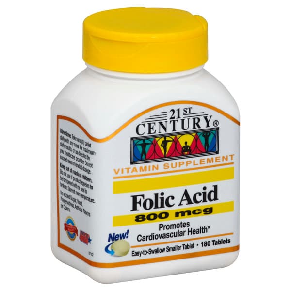 21St Century Folic Acid 800 Mcg