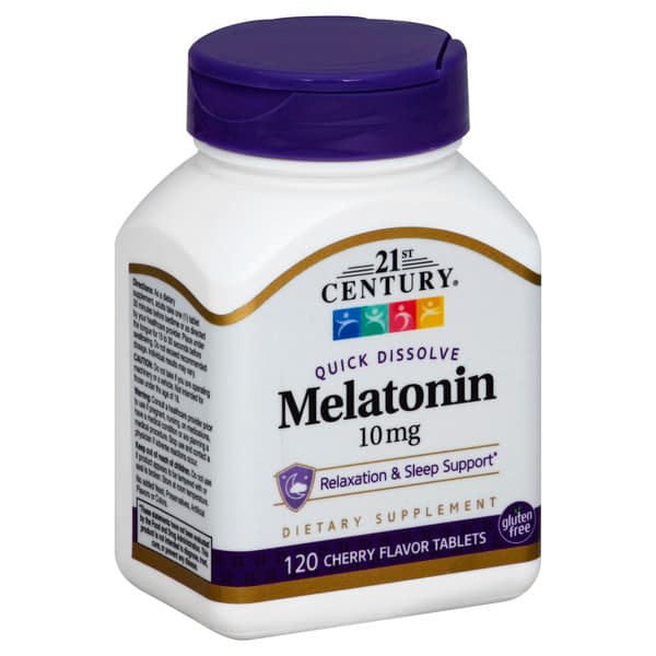 21St Century Melatonin Quick Dissolve