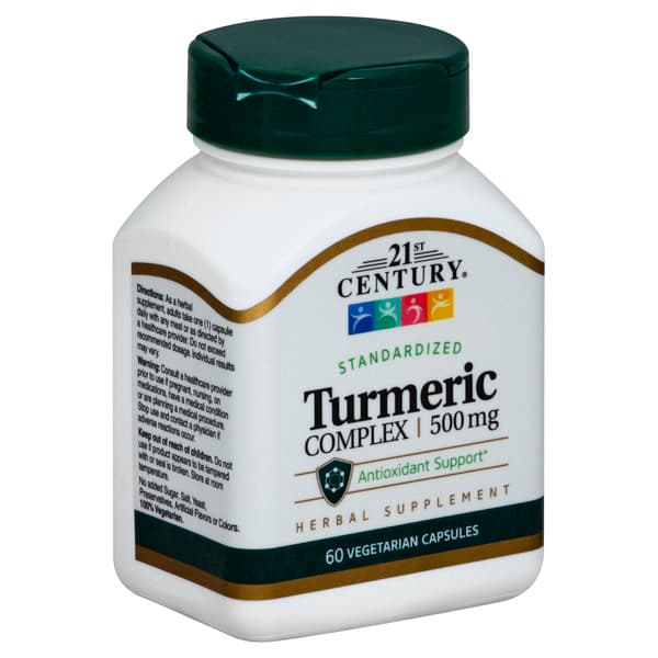 21St Century Turmeric Complex Vegetarian Capsules