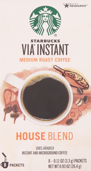 Starbucks Coffee Instant And Microground Medium Roast