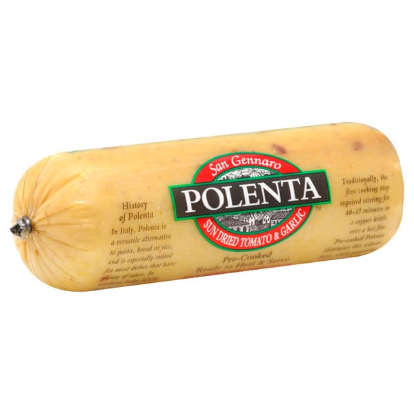 San Gennaro Foods Polenta, Sun Dried Tomato & Garlic