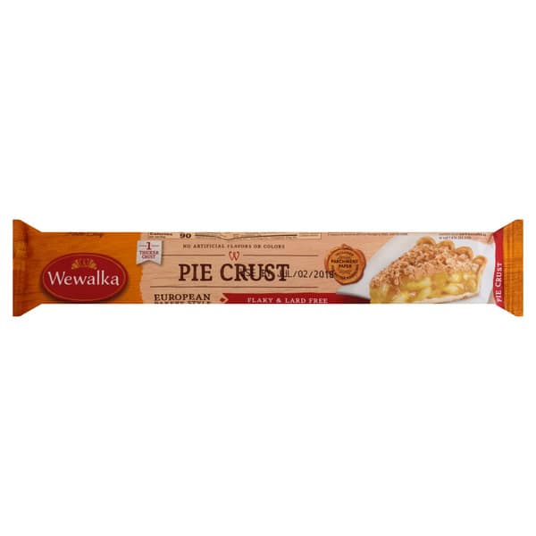 Wewalka Pie Crust Flaky & Lard Free European Bakery Style Dough
