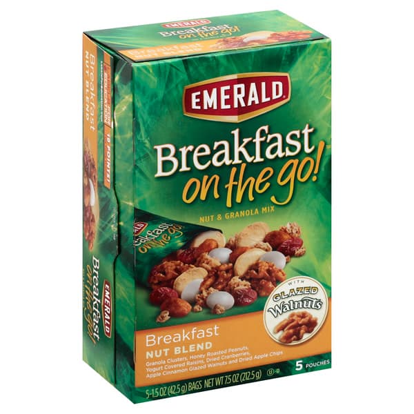 Emerald Nut & Granola Mix Nut Blend Breakfast