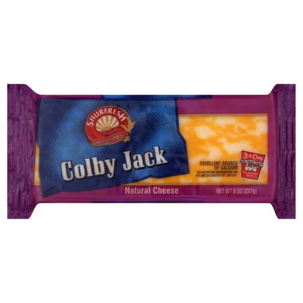 Shurfresh Cheese Natural Colby Jack