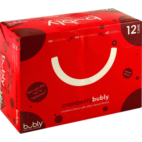 Bubly Cranberry Sparkling Water