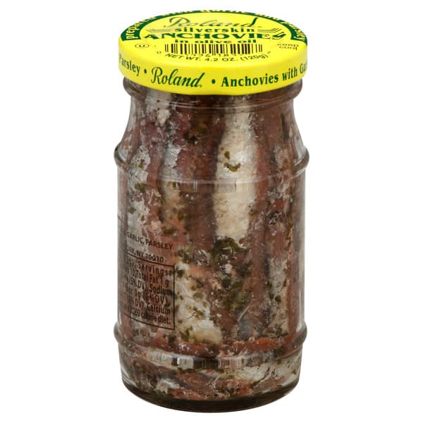 Roland Anchovies With Garlic And Parsley