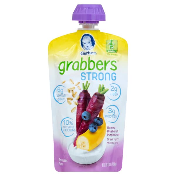 Gerber Banana Blueberry & Purple Carrot 12+ Months