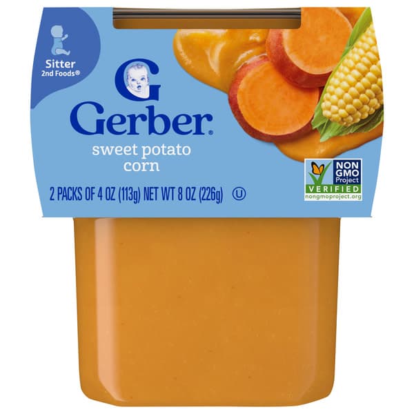 Gerber 2Nd Foods Sweet Potato Corn