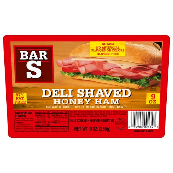 Bar S Deli Shaved Honey Ham