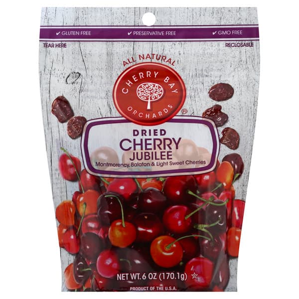 Cherry Bay Orchards Cherry, Jubilee, Dried